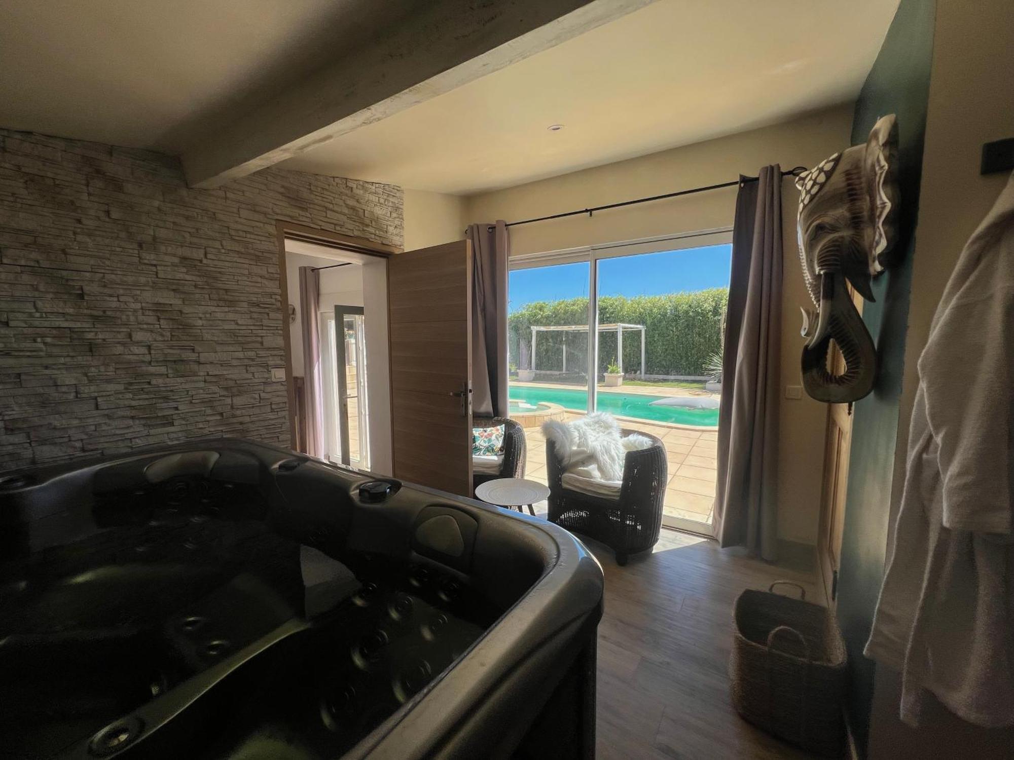 Lecrin Chambre D'Hote Spa Bellegarde (Gard) Exterior foto